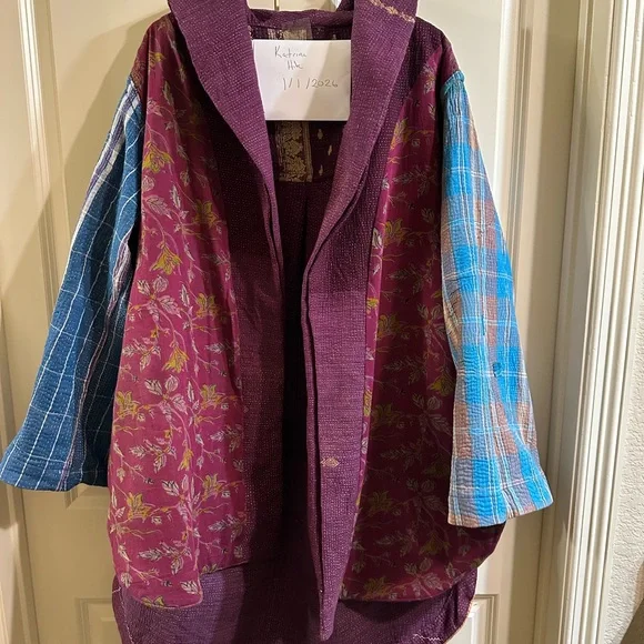 Kantha Bae Drifter Coat NWT - Picture 3 of 6